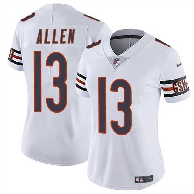 Women's Chicago Bears #13 Keenan Allen White 2024 Vapor Stitched Jersey Dzhi,We sell and wholesale Women's Chicago Bears #13 Keenan Allen White 2024 Vapor Stitched Jersey Dzhi on line form chian!